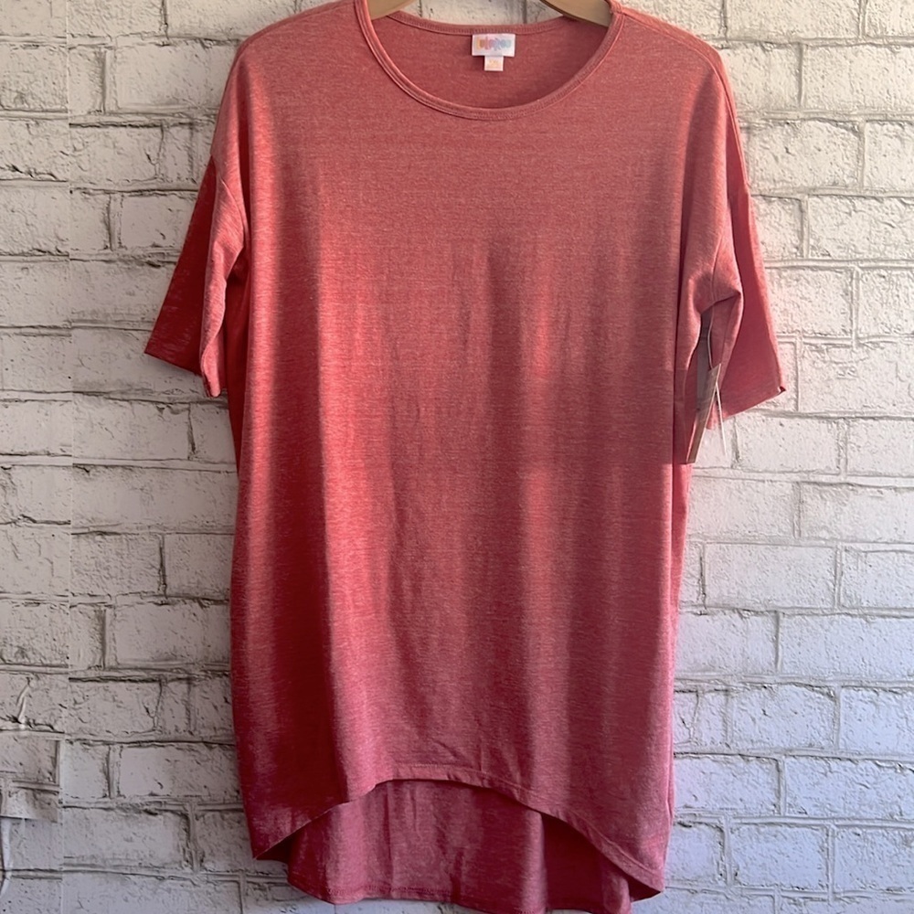 NWT Short Sleeve Oversized Solid Lularoe Irma size XXS